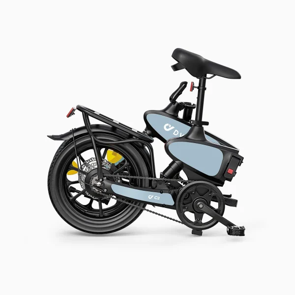 DYU C2 16in Folding E-Bike, 250W, 40KM Range - Image 3