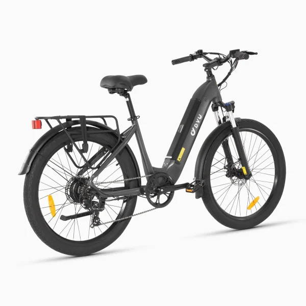 DYU C1 26in City E-Bike, 500W, 65KM Range - Image 4