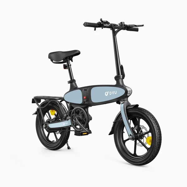 DYU C2 16in Folding E-Bike, 250W, 40KM Range - Image 4