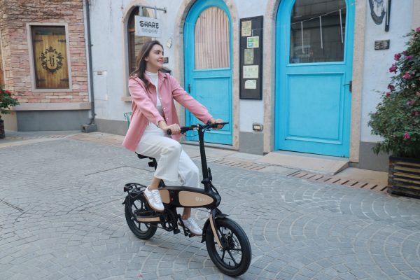 DYU C2 16in Folding E-Bike, 250W, 40KM Range - Image 9