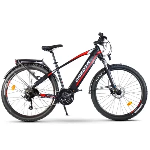 UrbanBiker Vélo de montagne électrique Dakota FE – Autonomie de 200 km | Freins hydrauliques | Batterie de 960 Wh | Entièrement équipé