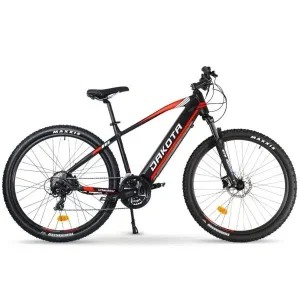 UrbanBiker Vélo de montagne électrique Dakota – autonomie de 140 km, freins à disque hydrauliques, 27,5"