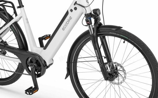 Ecobike LX 100 White 2025 – Modern Urban Electric Bike - Image 6