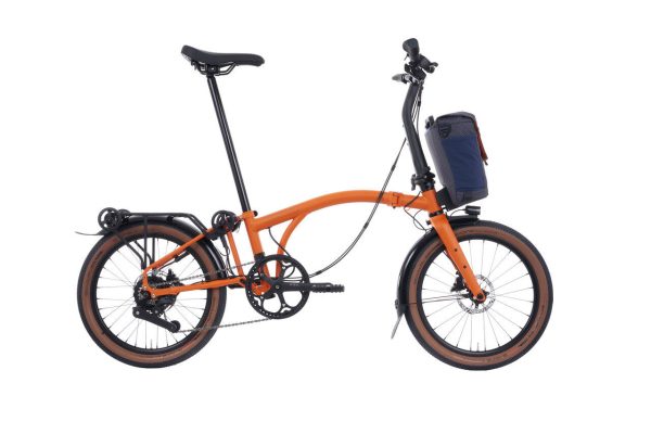 Brompton Electric G Line with Roller Frame - 4-Speed Folding E-Bike with Hydraulic Disc Brakes