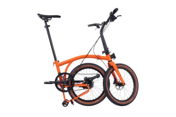 Brompton G Line 8-Speed Folding Bike - Adventure Orange, Medium Size - Image 4