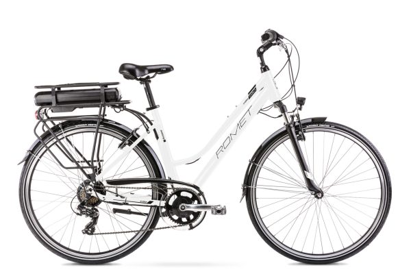 Romet Gazela RM 2025 – Women’s aluminum e-bike with suspension
