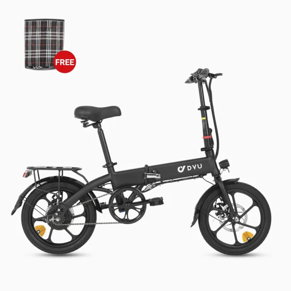DYU A1F Pro 16in Folding E-Bike, 250W, Easy Storage - immagine 3