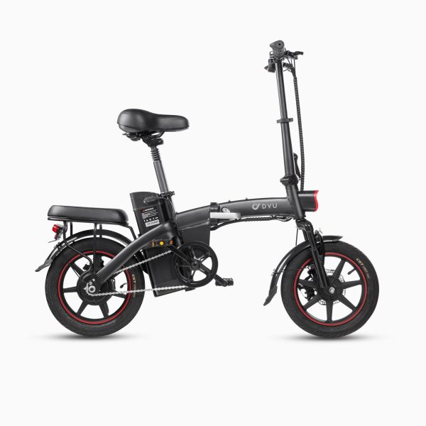Składany rower elektryczny DYU A5 14 cali, 250 W, zdalna blokada
