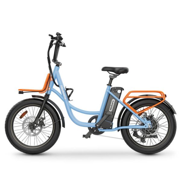 Hidoes C6 350W Electric Commuter E-Bike with Passenger Seat – Compact, Efficient, and Stylish - Image 4