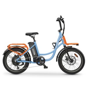 Hidoes C6 Vélo électrique de banlieue électrique 350 W avec siège passager – Compact, efficace et élégant