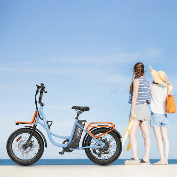 Hidoes C6 350W Electric Commuter E-Bike with Passenger Seat – Compact, Efficient, and Stylish - Image 2