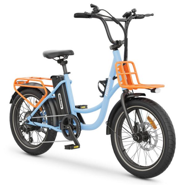 Hidoes C6 350W Electric Commuter E-Bike with Passenger Seat – Compact, Efficient, and Stylish - Image 5