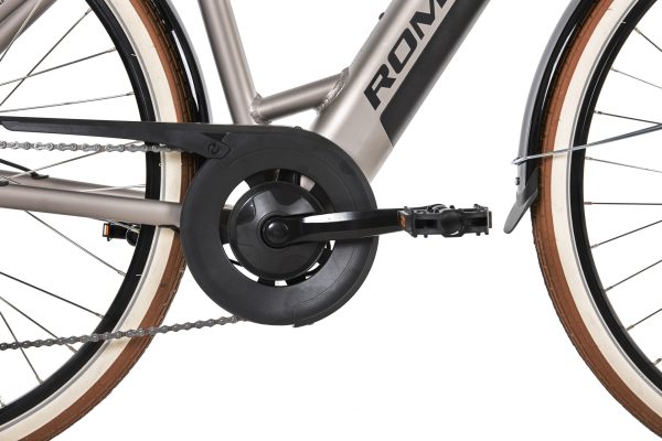 Romet Wave AN 1.0 504Wh with basket – Stylish urban electric bike - Image 5
