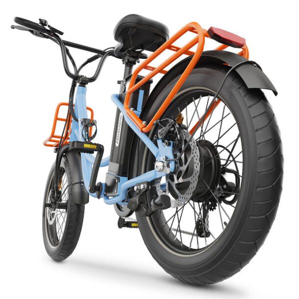 Hidoes C6 350W Electric Commuter E-Bike with Passenger Seat – Compact, Efficient, and Stylish - Image 7