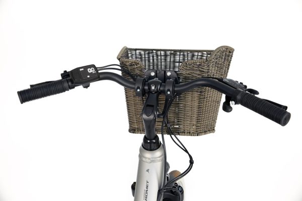 Romet Wave AN 1.0 504Wh with basket – Stylish urban electric bike - Image 3