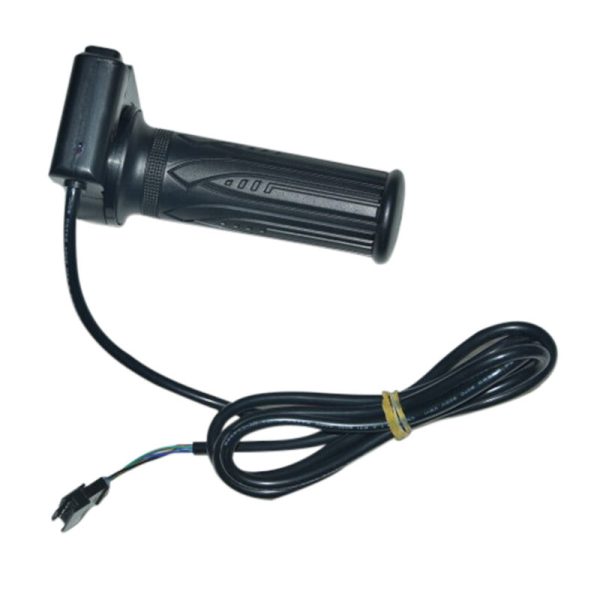 DYU Twist Throttle Handlebar for E-Bikes, Voltage Display - Image 4