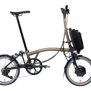Brompton Vélo pliant électrique urbain P Line - 4 vitesses