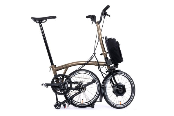 Brompton P Line Urban Electric Folding Bike – 4-Speed - Image 4
