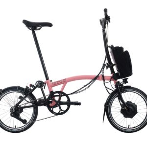 Brompton Electric C Line Explore – Vélo électrique pliant 12 vitesses | Portée de 45 milles, assistance au pédalage intelligente, conception compacte