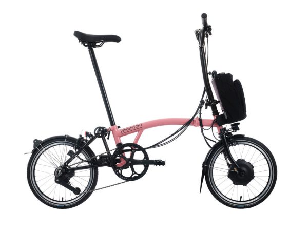 Brompton Electric C Line Explore – 12-Speed Folding E-Bike | 45-Mile Range, Smart Pedal Assist, Compact Design
