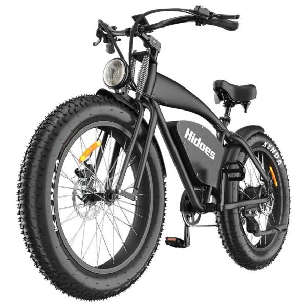 Hidoes B3 1200W Electric Bike - Retro Vintage Fat Tire E-Bike for Adventure and City Rides - Image 6