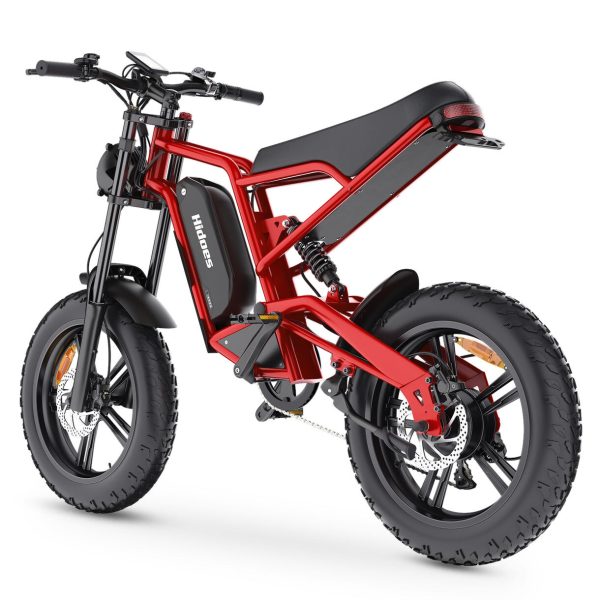 Hidoes B6 1200W Fat Tire Electric Bike – Powerful Off-Road E-Bike with Shimano 7-Speed & Fat Tires - Image 6