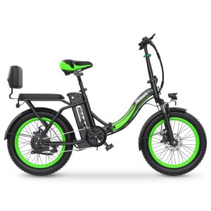 Hidoes C1 Vélo électrique pliant 750 W – Double siège, longue portée, puissance compacte