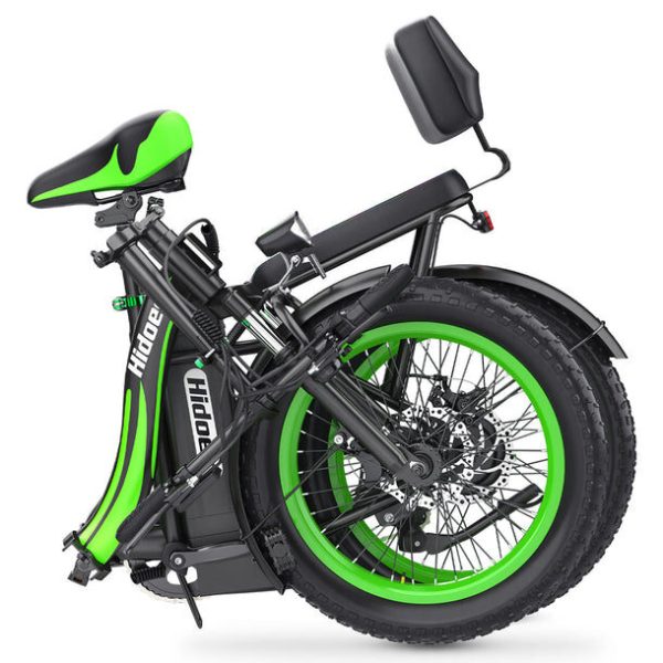 Hidoes C1 750W Folding Electric Bike – Dual Seat, Long-Range, Compact Power - Image 6