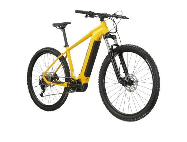 Kross Level Boost 1.0 500 – Electric MTB bike in yellow and black
