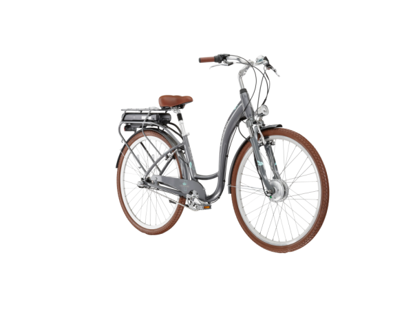 Kross Le Grand Elille 1.450 28" – Gray-green gloss, 3 gears, 450 Wh - Image 2