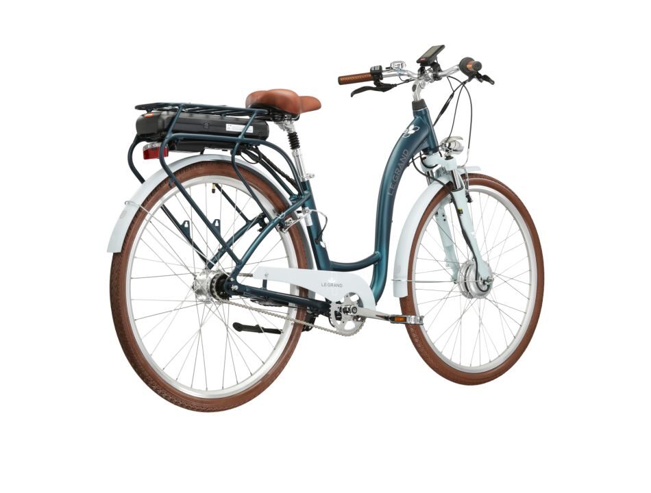 Kross Le Grand Elille 2 - Urban e-bike 447 Wh, mat turquoise-wit - Afbeelding 3