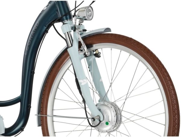 Kross Le Grand Elille 2 – Urban e-bike 447 Wh, turquoise-white matte - Image 5