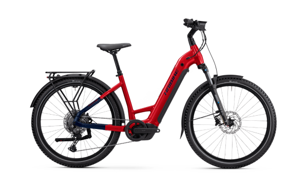 Haibike Trekking 7 Red – Powerful electric bike with 800 Wh battery