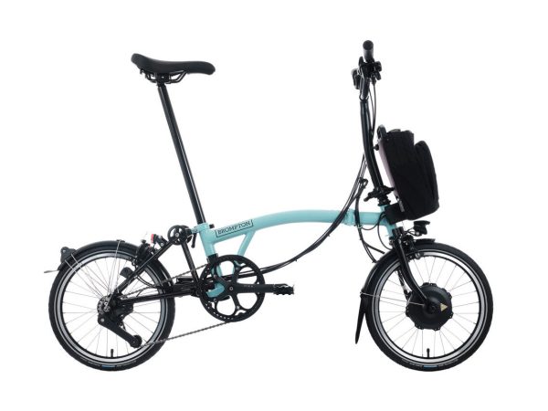 Brompton Electric C Line 4-Speed Urban Folding Bike - 45 Mile Range, Smart Pedal Assist