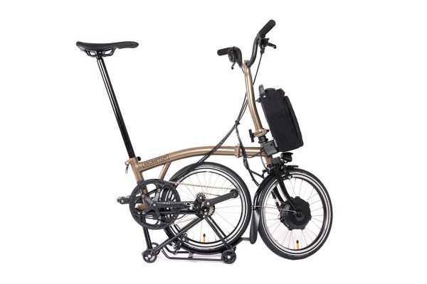 Brompton Electric P Line Urban – 4-Speed Lightweight Folding E-Bike with Roller Rack - Image 4
