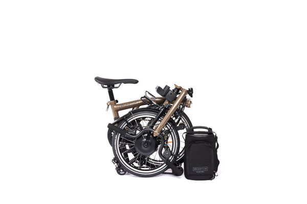 Brompton Electric P Line Urban – 4-Speed Lightweight Folding E-Bike with Roller Rack - Image 5