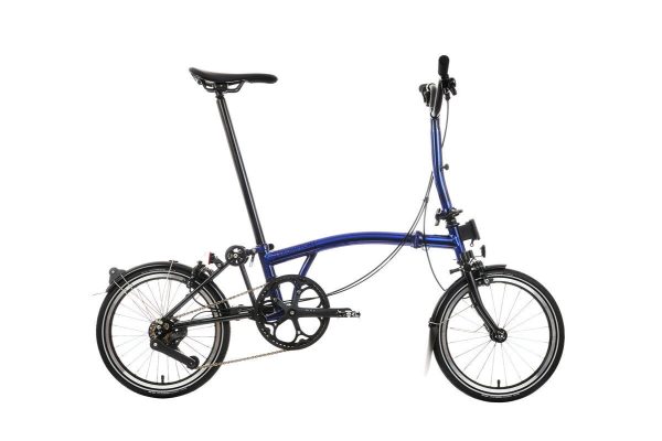 Brompton Electric P Line Explore 12‑Speed Folding E‑Bike – Roller Frame Ready
