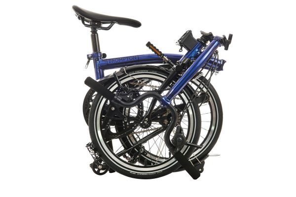 Brompton Electric P Line Explore 12‑Speed Folding E‑Bike – Roller Frame Ready - Image 5