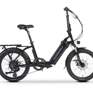 JOBOBIKE Transer – vélo cargo électrique avec deux batteries 48 V et moteur central de 250 W