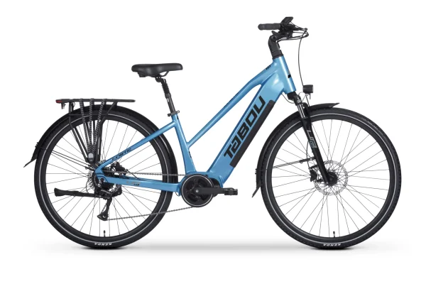 Tabou Kinetic Up 1.0 W - Elektryczny rower trekkingowy z centralnym silnikiem o mocy 250 W