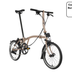 Brompton Vélo pliant 6 vitesses C Line - Jaune bourdon, guidon central