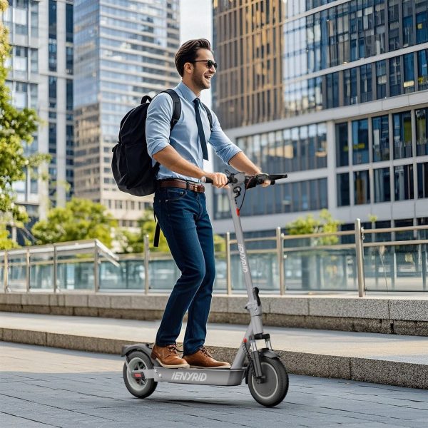 iENYRID M1 500W Folding Electric Scooter – Smart App Control, Dual Brakes, Off-Road Tires - Image 3