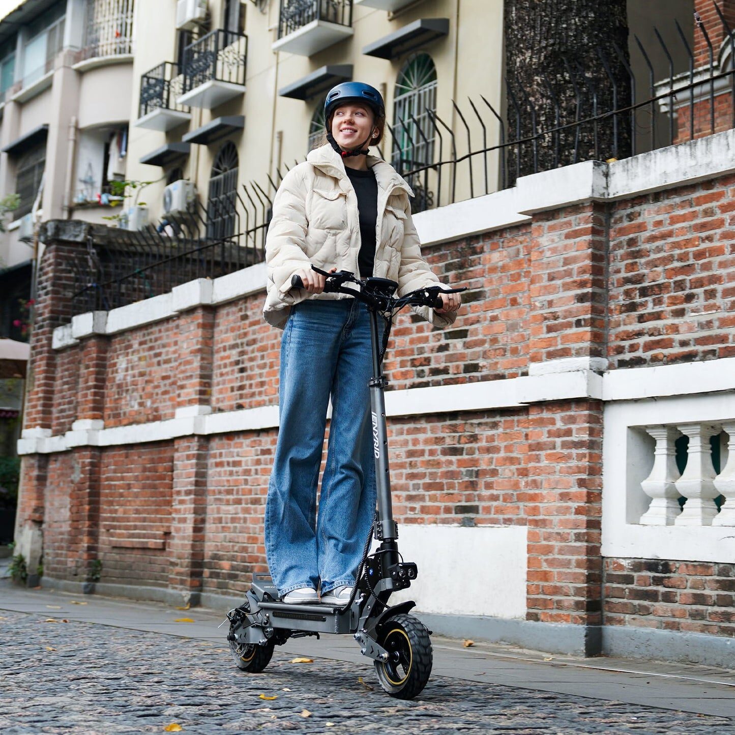 iENYRID S1 700W Off-Road Electric Scooter – 40KM Range, Dual Suspension, Fat Tyres - Bild 5