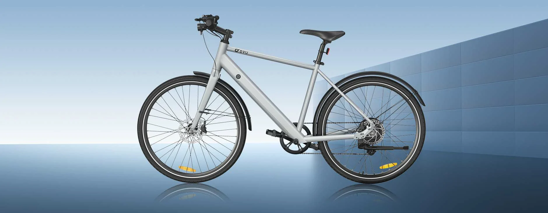 DYU Stroll 1 700C City E-Bike, 250 W, 100 km räckvidd 2