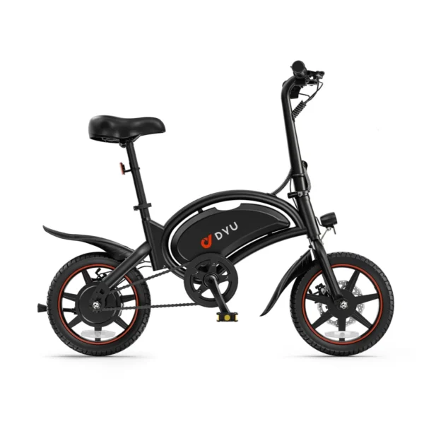 DYU D3S Bicicleta eléctrica plegable mini de 14 pulgadas