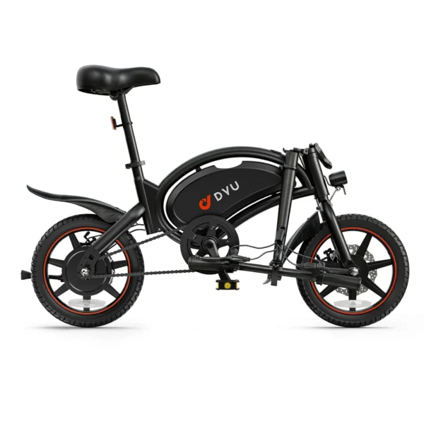 DYU D3S Bicicleta eléctrica plegable mini de 14 pulgadas