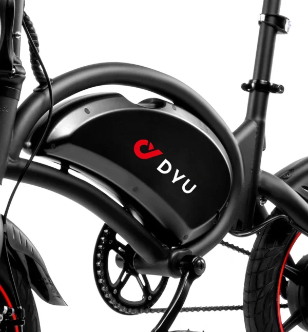 DYU D3S Bicicleta eléctrica plegable mini de 14 pulgadas