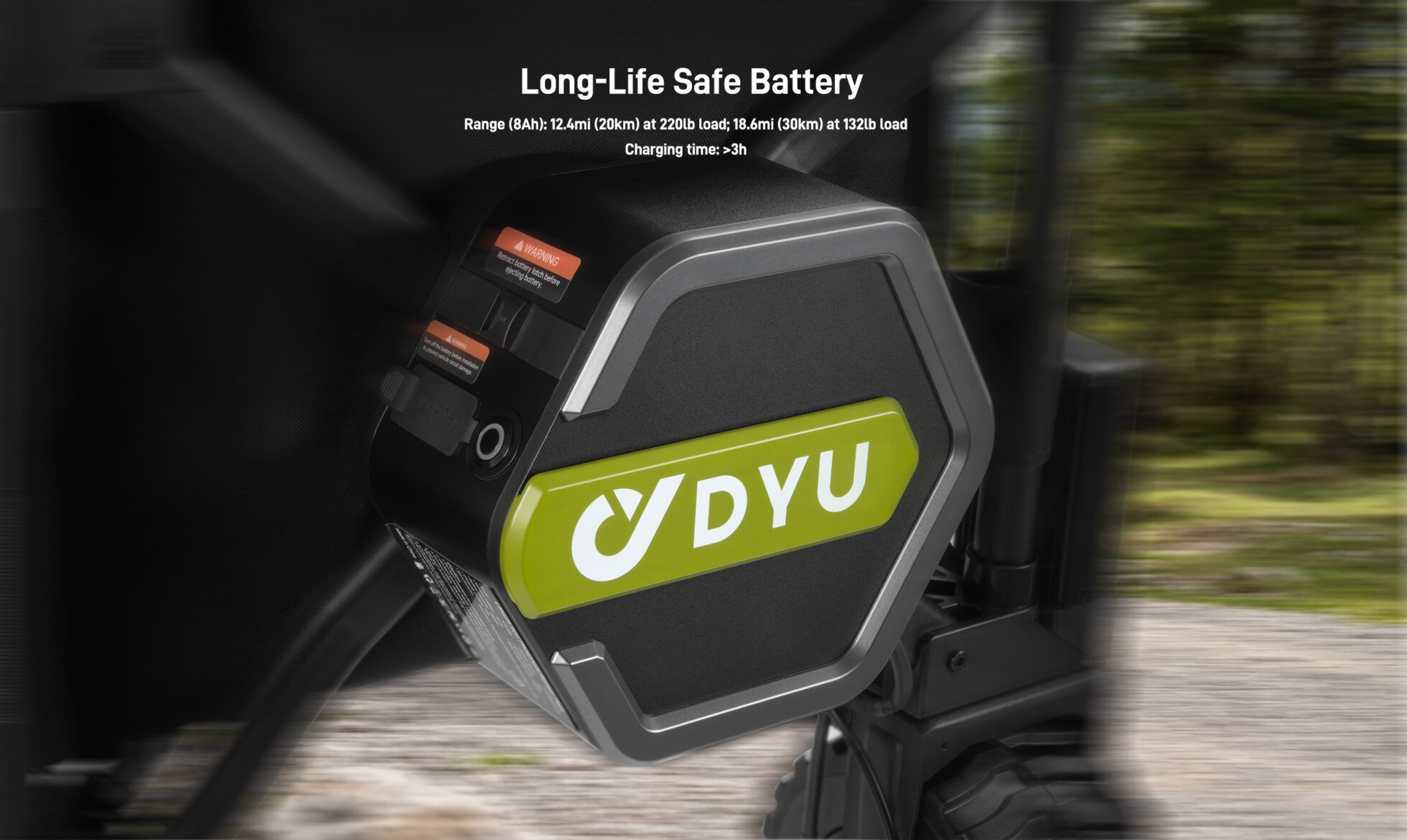 DYU CampX LiFePO4 Battery