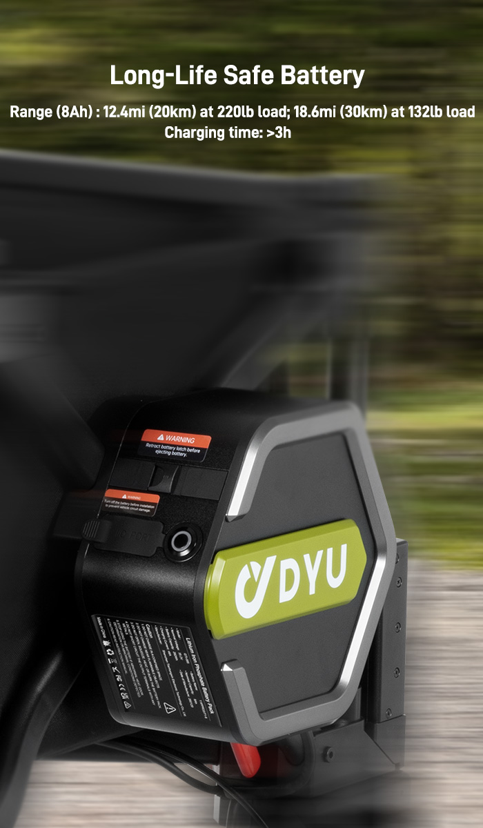 DYU CampX LiFePO4 Battery