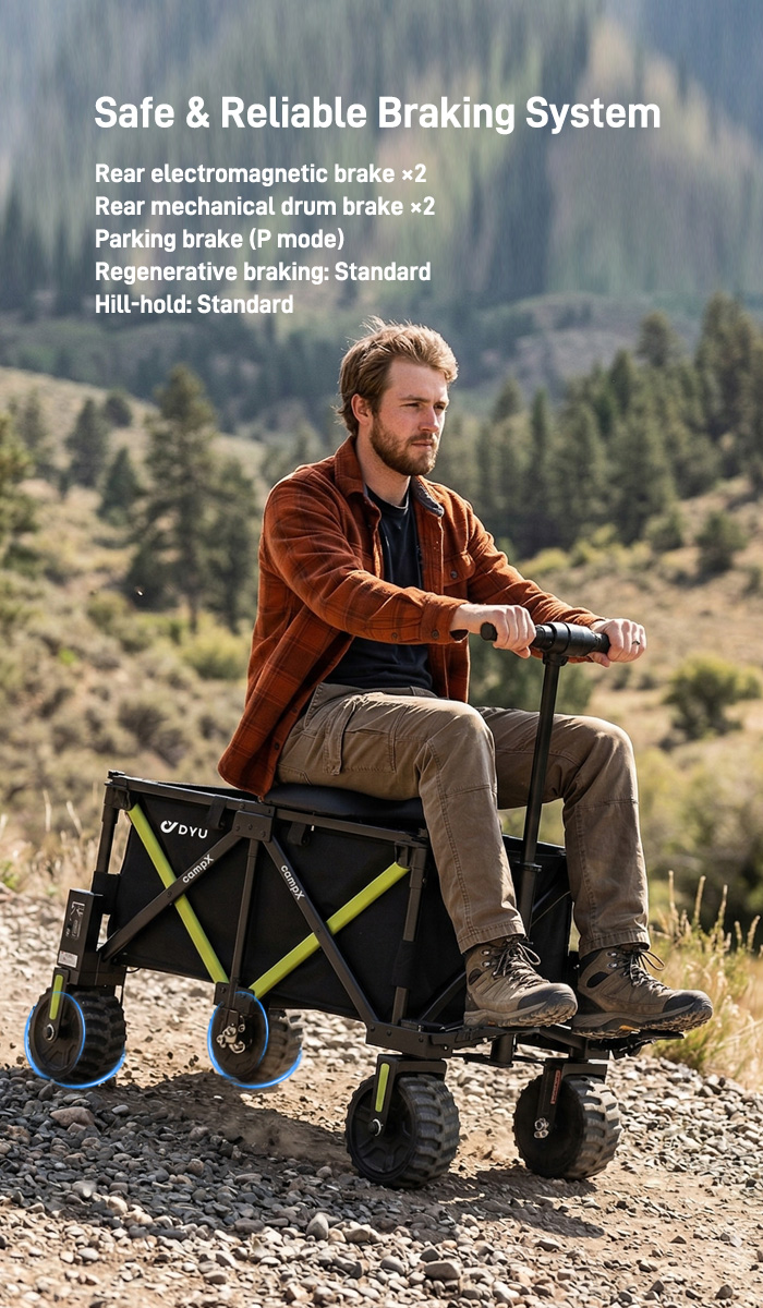 DYU CampX Triple Braking System